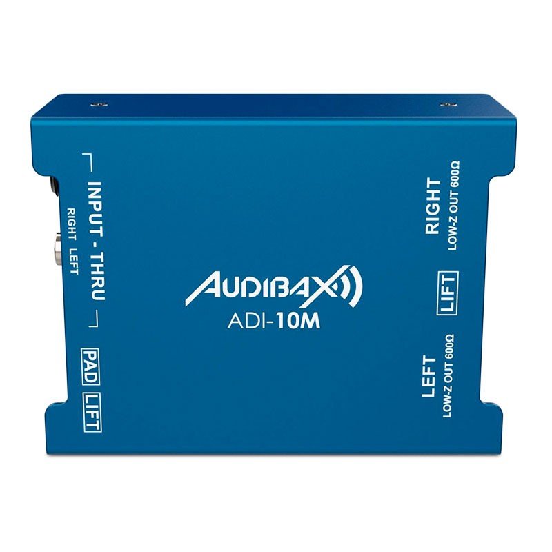 Audibax ADI - 10M - Caja DI Pasiva de 2 Canales - Tempo Shop
