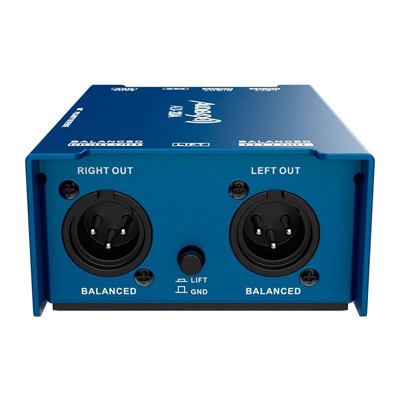 Audibax ADI - 20A - Caja DI Activa 48V con Alimentación Phantom - Tempo Shop