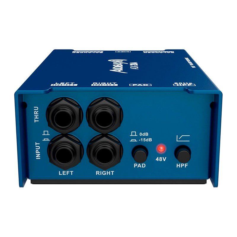 Audibax ADI - 20A - Caja DI Activa 48V con Alimentación Phantom - Tempo Shop