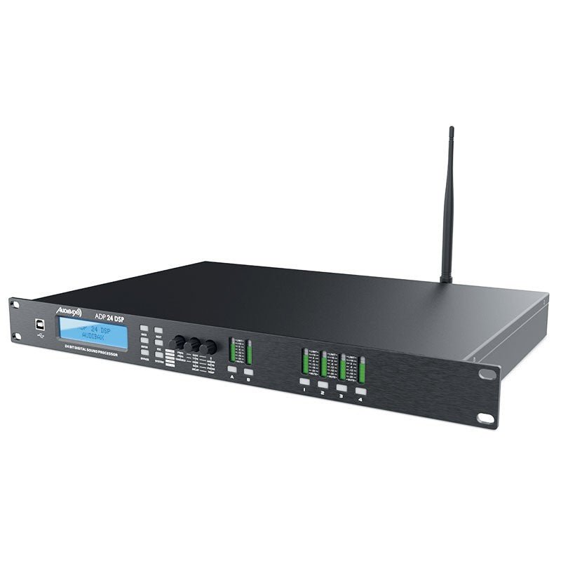 Audibax ADP 24 DSP - Procesador de Sonido 19 con 4 Canales de Salida - Tempo Shop