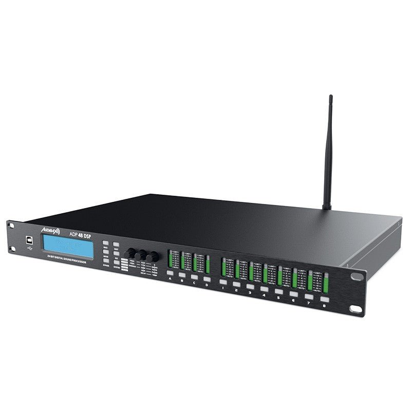 Audibax ADP 48 DSP - Procesador de Sonido 19 con 8 Canales de Salida - Tempo Shop