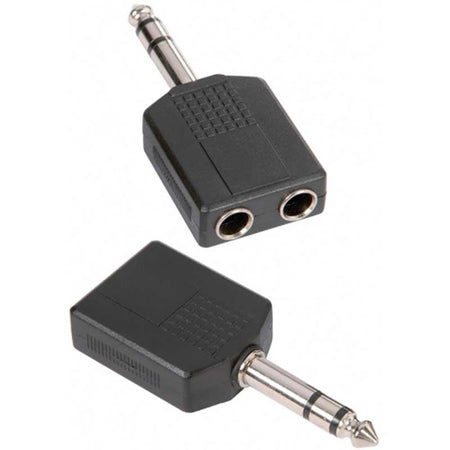 Audibax ADP12 - Adaptador Jack Stereo a 2 Jack Hembras Mono - Tempo Shop