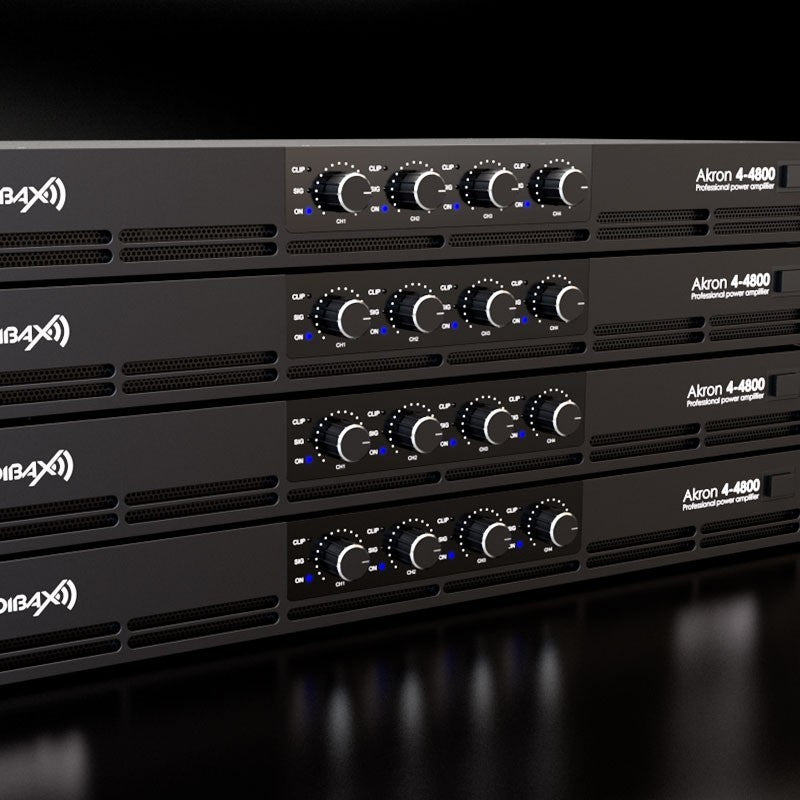 Audibax Akron 4 - 4800 - Amplificador de Potencia Digital - Tempo Shop