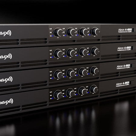 Audibax Akron 4 - 4800 - Amplificador de Potencia Digital - Tempo Shop