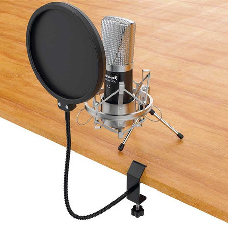 Audibax Anti - Pop - Filtro para Micrófono de Nylon - Tempo Shop