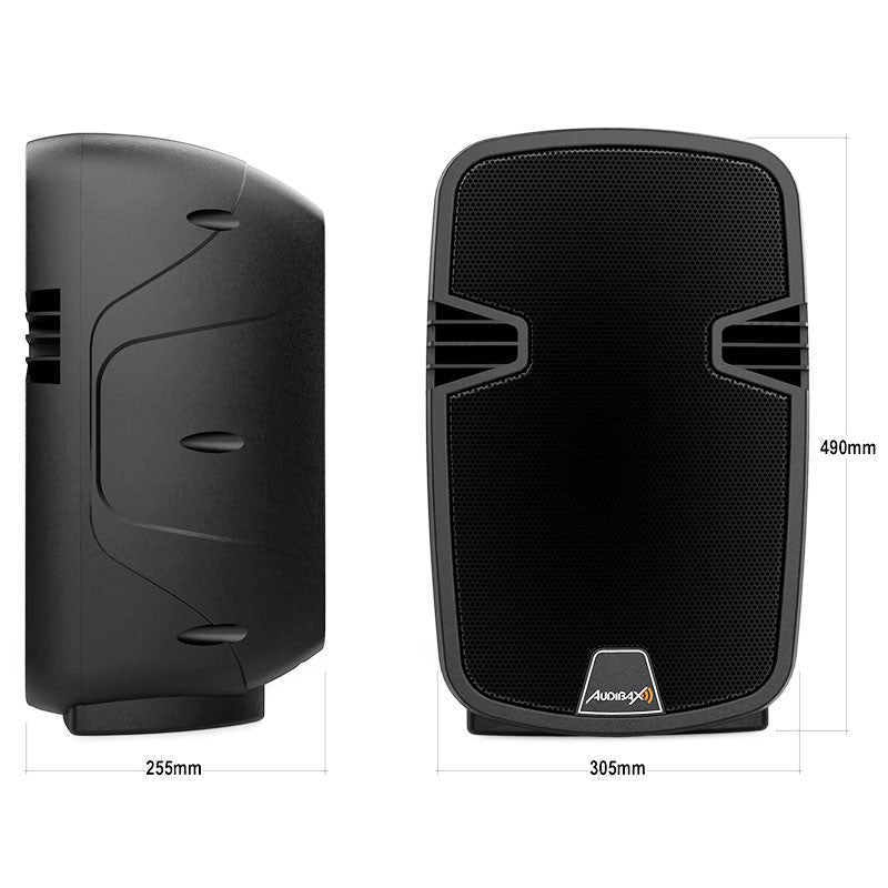 Audibax Arkansas 10 - Altavoz Profesional Bluetooth 10" USB, 400W - Tempo Shop