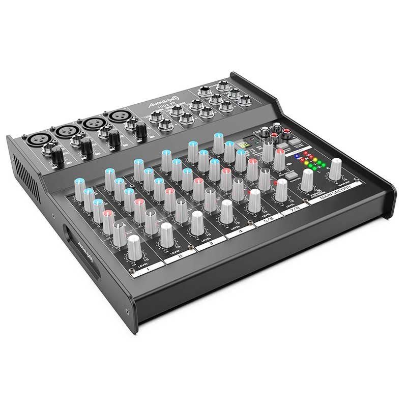 Audibax 1002 FX - Mesa Mezclas 8 Canales y Efectos - Tempo Shop