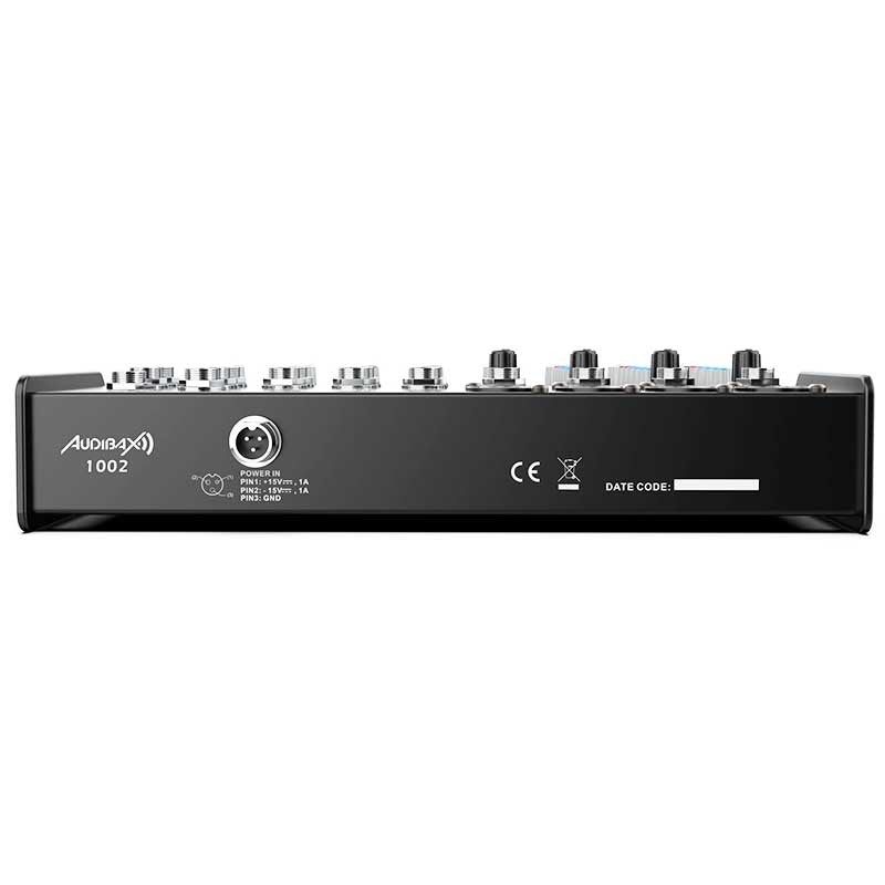 Audibax 1002 - Mesa Mezclas 8 canales - Tempo Shop