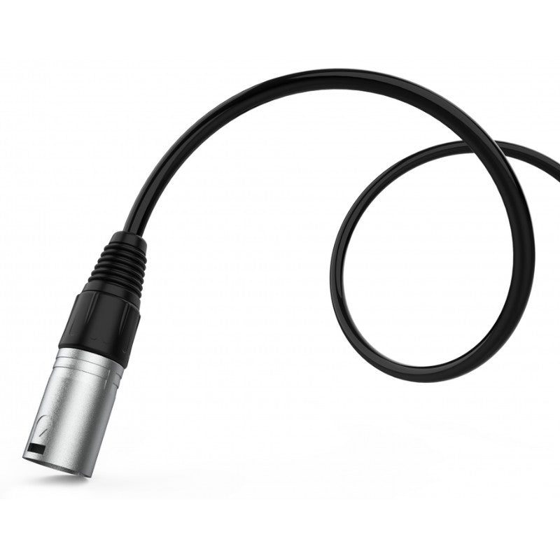 Audibax Silver 10145069 - Cable XLR M Minijack Stereo 3m Negro - Tempo Shop
