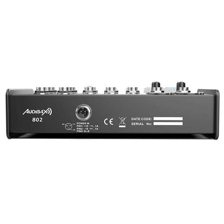 Audibax 802 - Mesa Mezclas 6 Canales - Tempo Shop