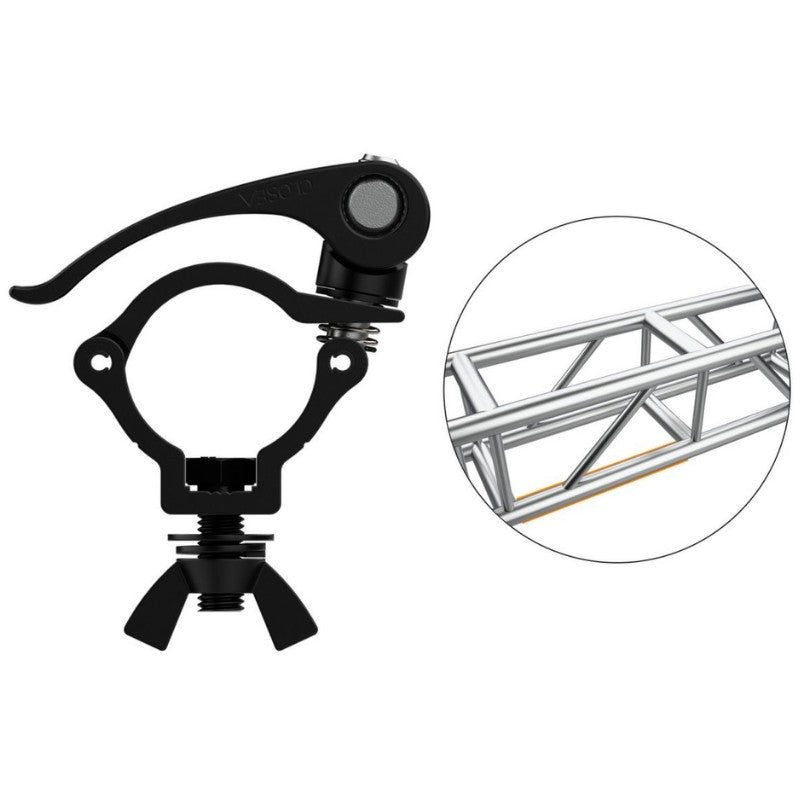 Audibax ACP - 4851100BK - Abrazadera Truss 48 - 51mm 100Kg - Tempo Shop