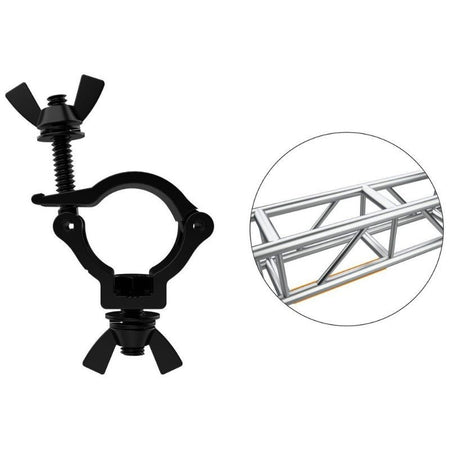 Audibax ACP - 4852100BK - Abrazadera Truss 48 - 52mm color negro 100Kg - Tempo Shop