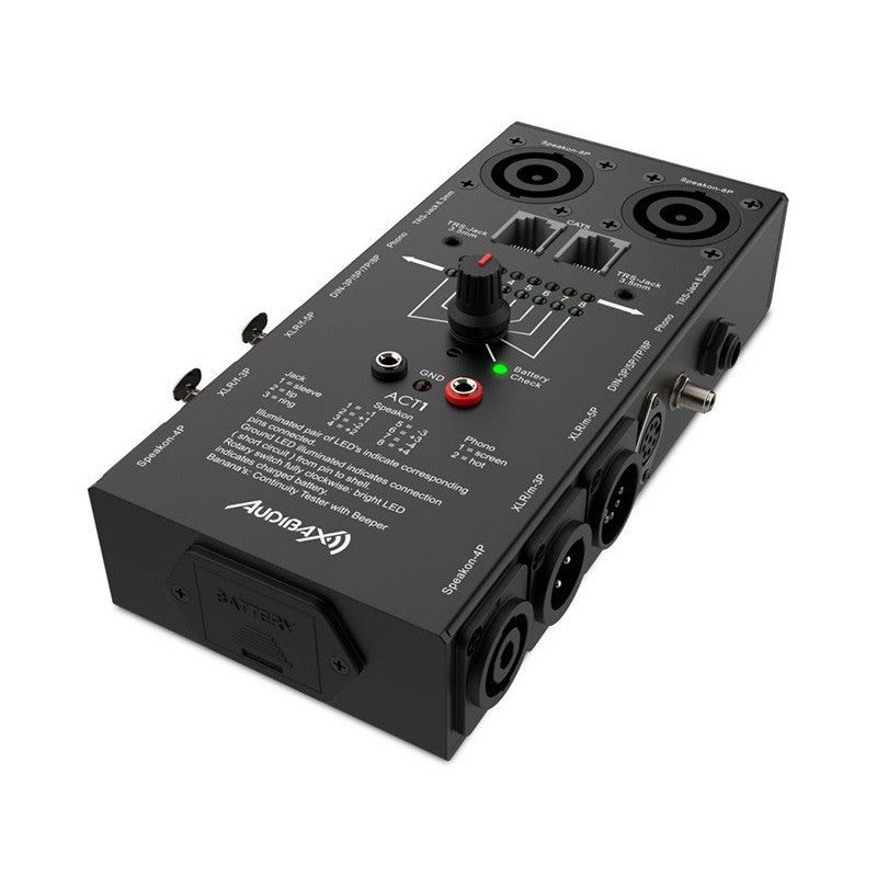 Audibax ACT1 - Probador de cables multiconexión - Tempo Shop
