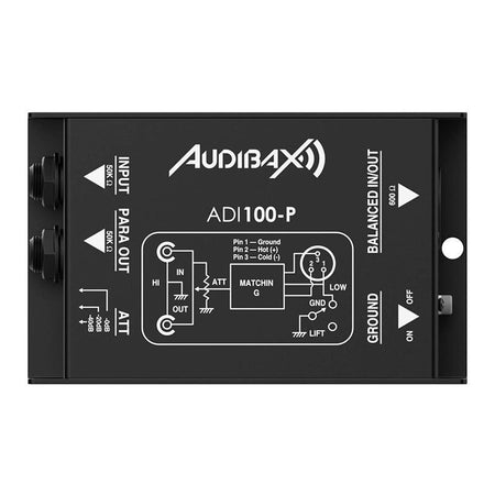 Audibax ADI - 100P - Caja de Inyección Pasiva - Tempo Shop