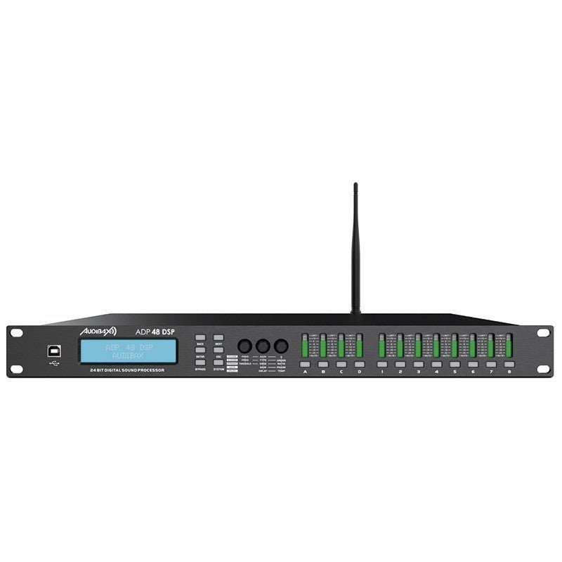 Audibax ADP 48 DSP - Procesador de Sonido 19 con 8 Canales de Salida - Tempo Shop