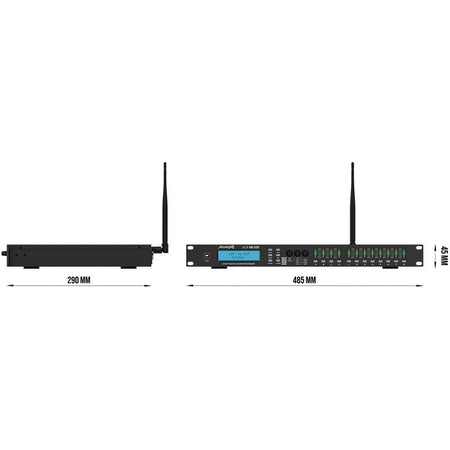 Audibax ADP 48 DSP - Procesador de Sonido 19 con 8 Canales de Salida - Tempo Shop