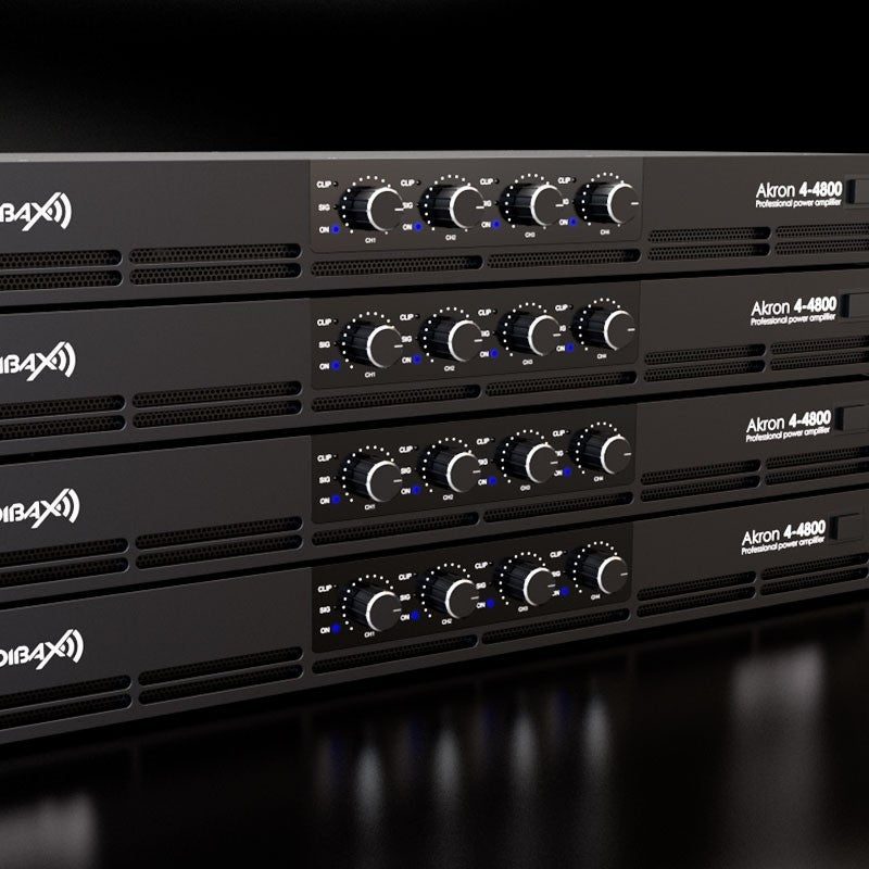 Audibax Akron 4 - 4800 - Amplificador de Potencia Digital - Tempo Shop