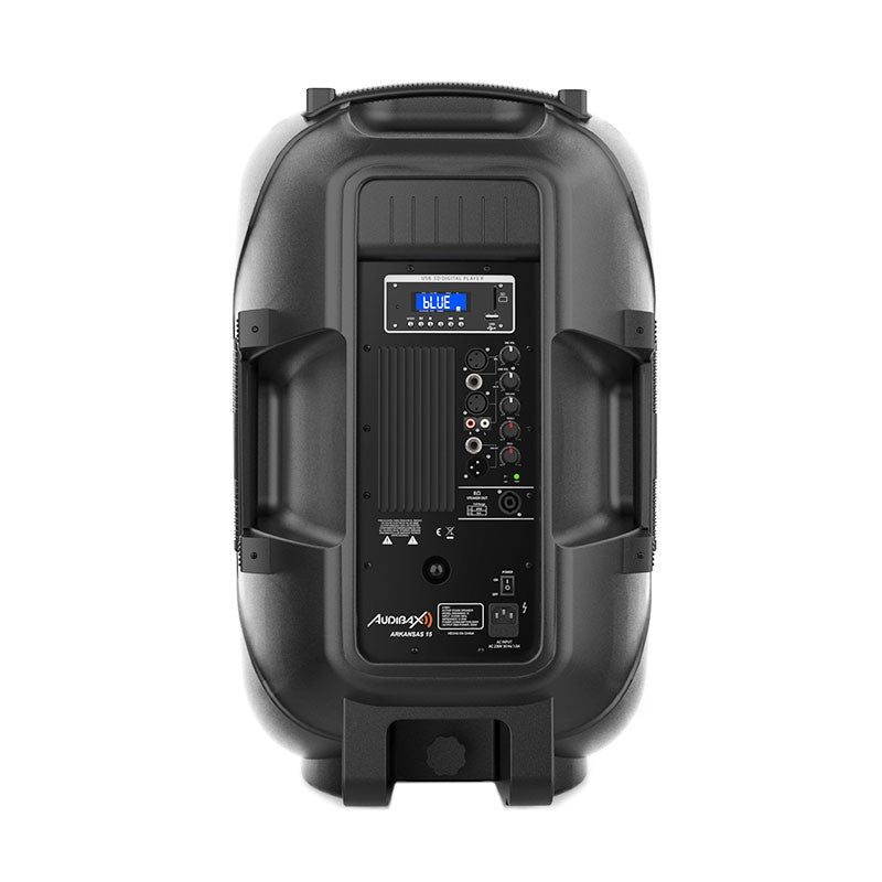 Audibax Arkansas 15 - Altavoz Profesional Bluetooth 15" USB, 400W - Tempo Shop