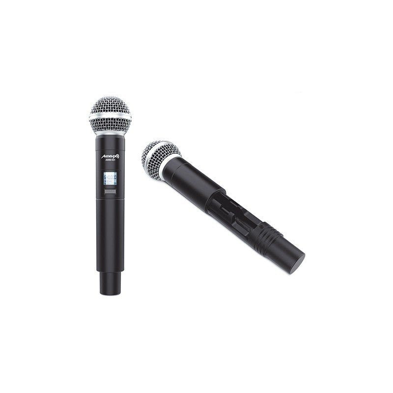 Audibax AWM 401 - Sistema Inalámbrico Micrófono de mano de 4 Canales UHF - Tempo Shop