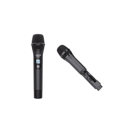 Audibax AWM 401 TD - Sistema Inalámbrico Micrófono de Mano de 4 Canales UHF - Tempo Shop