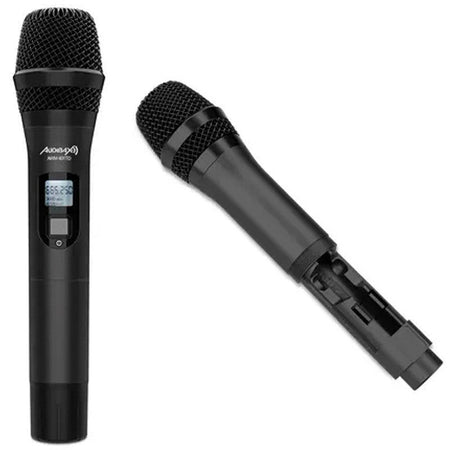 Audibax AWM M1T - Micrófono Inalámbrico UHF de Mano Profesional con 100 Canales - Tempo Shop
