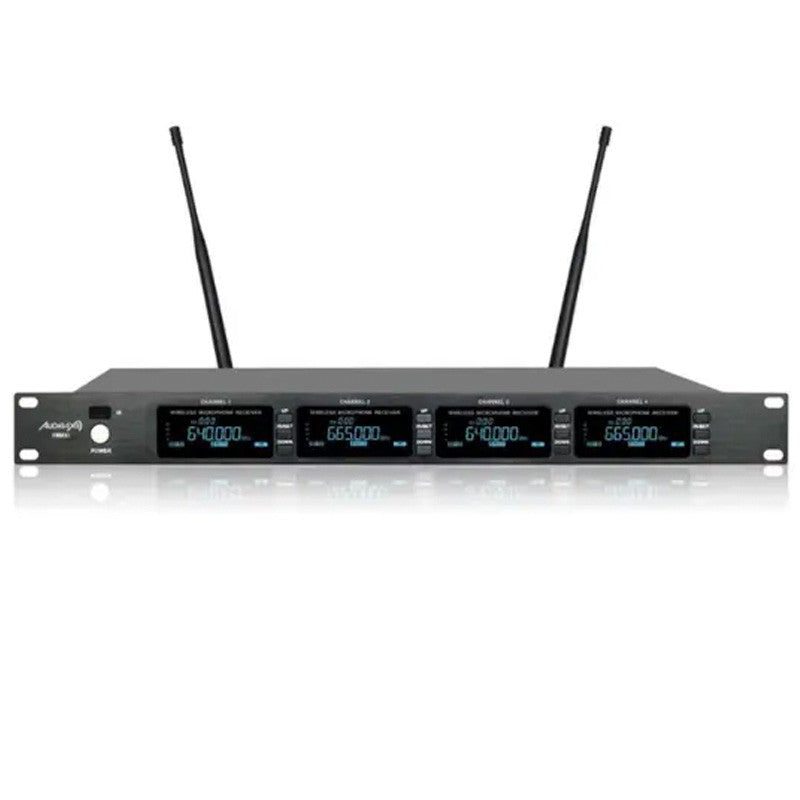 Audibax AWM R1 - Receptor de Micrófono Inalámbrico UHF Profesional para Rack 19" - Tempo Shop
