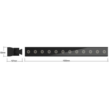 Audibax Bar Event 1212 RGBWAUV - Barra LED Batería Wireless 6 en 1 - Tempo Shop