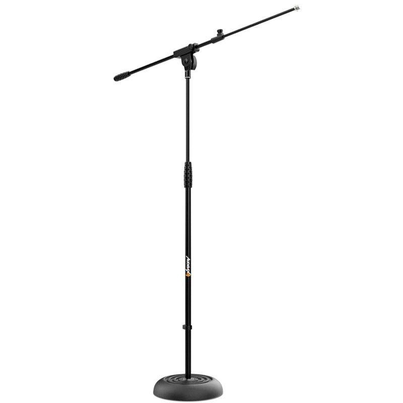 Audibax Base 10 - Pie de micro base redonda tipo Jirafa color negro - Tempo Shop