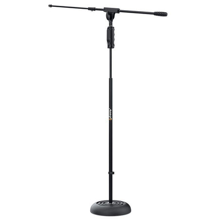 Audibax Base 10E - Soporte de micro Suelo Jirafa Ajustable Base Redonda y Easy Block - Tempo Shop