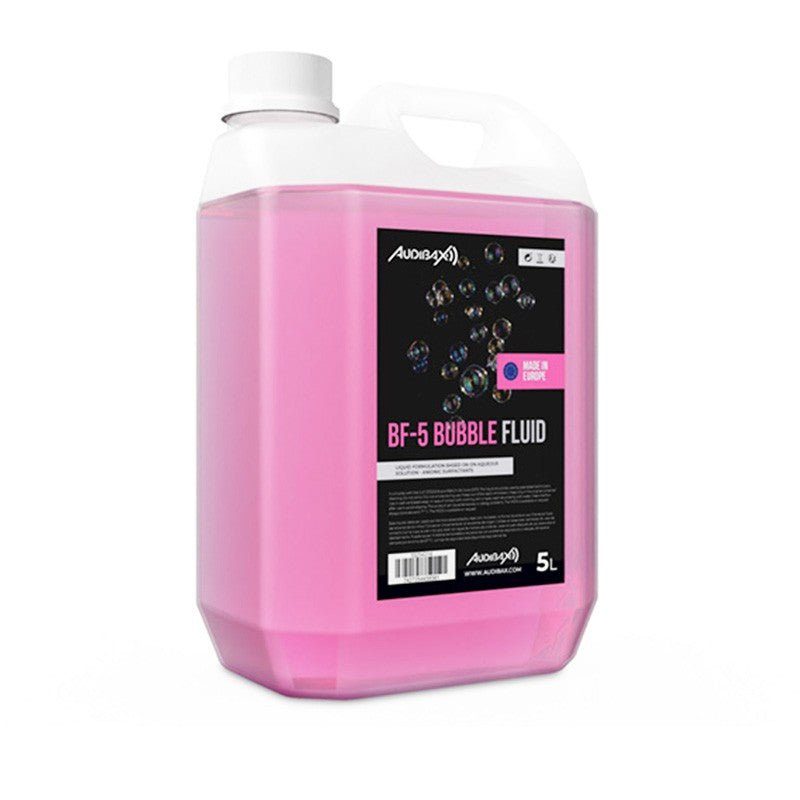Audibax BF - 5 Bubble Fluid - Liquido Burbujas 5L - Tempo Shop