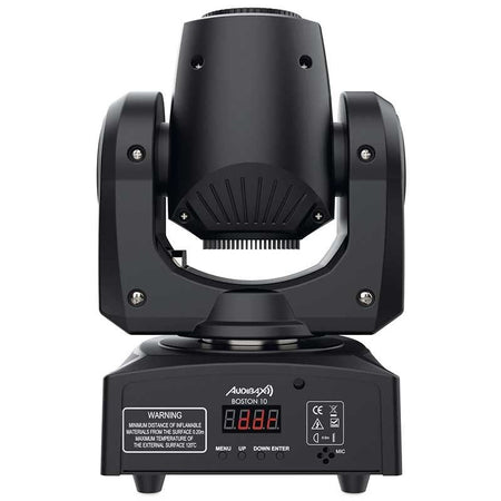 Audibax Boston 10 - Cabeza Móvil Disco Led 10WBlanco + 7 Colores 7 Gobos Fijos + Spot - Tempo Shop