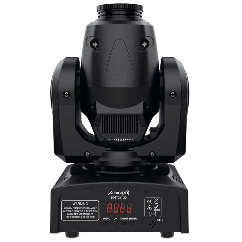 Audibax Boston 30 - Cabeza Móvil Spot Led Discoteca 30W - Tempo Shop