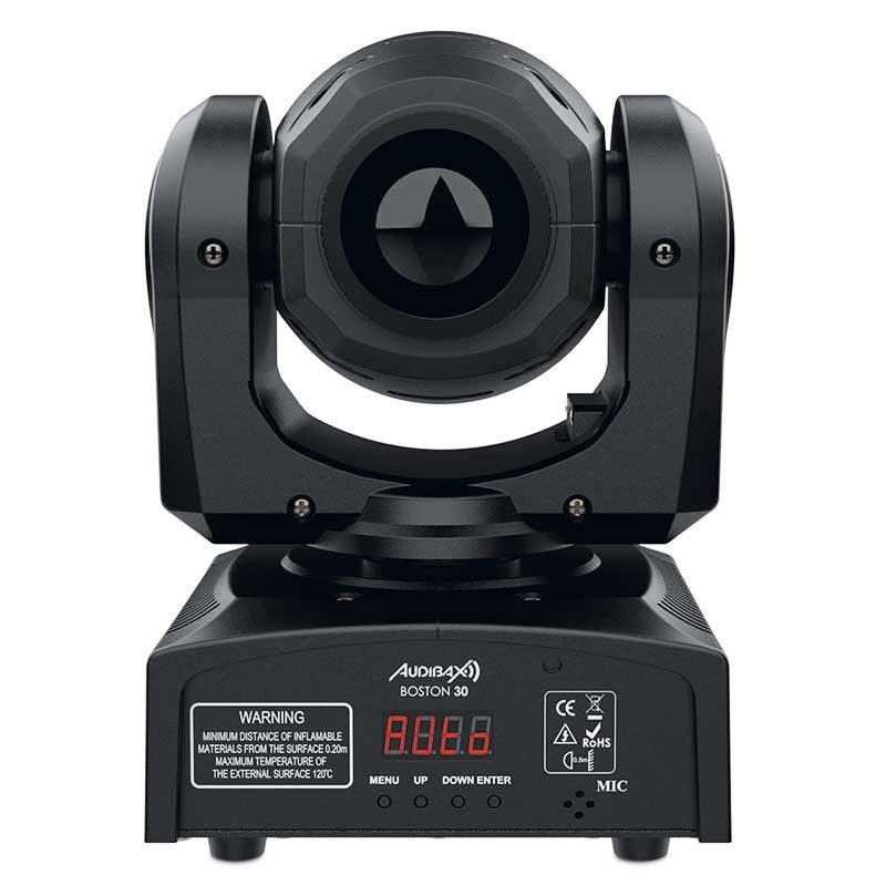 Audibax Boston 30 - Cabeza Móvil Spot Led Discoteca 30W - Tempo Shop