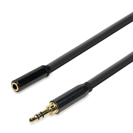 Audibax Bronze 10116250 - Alargador Cable Mini Jack 1,2m Cromado - Tempo Shop