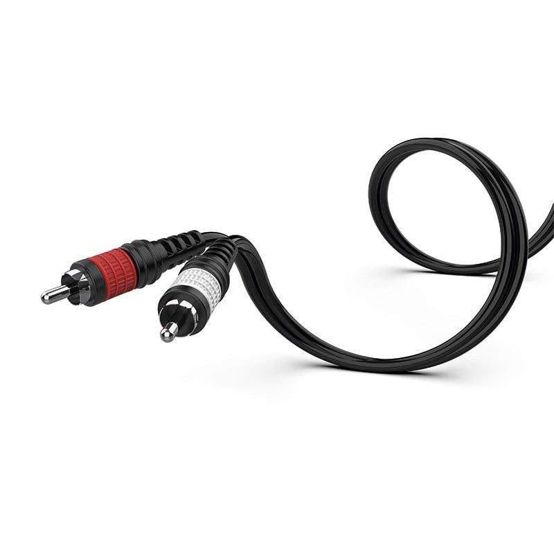 Audibax Bronze 10053616 - Cable Minijack Stereo a 2 RCA Macho 15m Negro - Tempo Shop