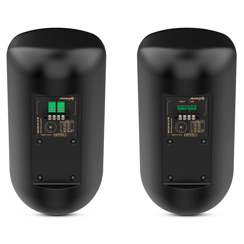 Audibax Brooklyn 6T BK - Pareja Altavoces Pasivos Potencia RMS 100V - 5W/10W/20W/40W - Tempo Shop