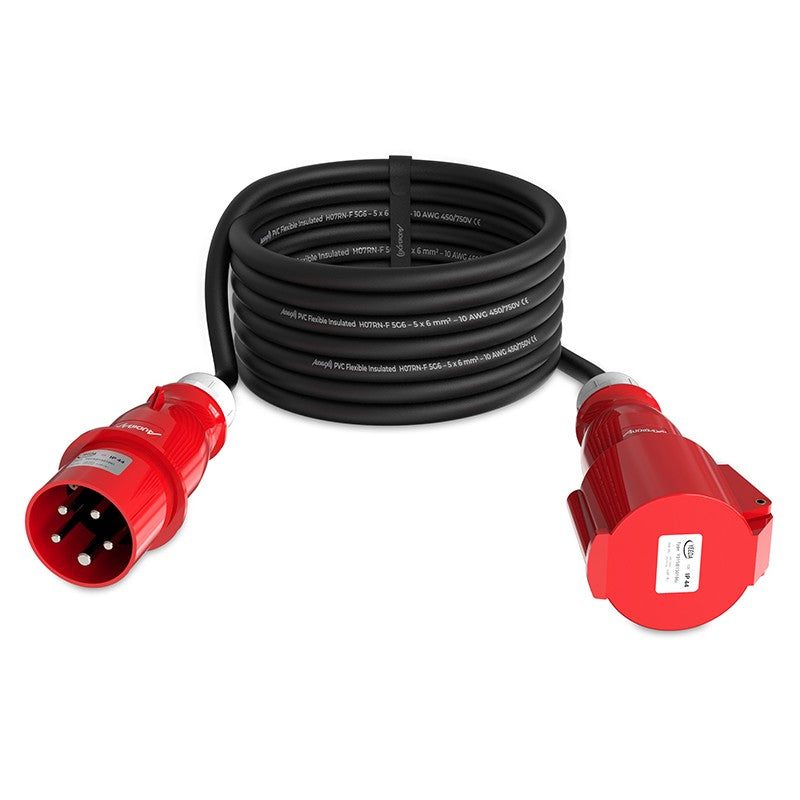 Audibax CEE2500-60-5P - Cable Alargador CEE 32A 25m - Tempo Shop