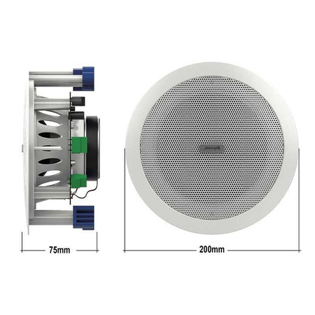 Audibax CM508L - BT - Altavoces Techo Blancos Bluetooth empotrables Techo 2 Vías 2 x 20W 5 - Tempo Shop