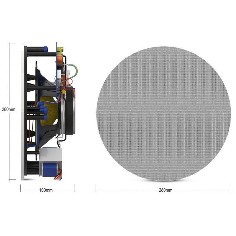 Audibax CS8T - Altavoz de Instalación de Techo 80W RMS - Tempo Shop