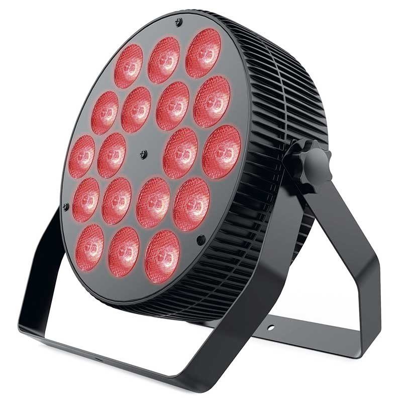 Audibax Dallas 180 Mk2 - Foco LED RGBW 18x10W 180W 4 in 1 - Tempo Shop