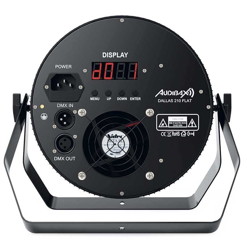Audibax Dallas 210 Flat - Foco LED RGBW 4 in 1 Cree21 Led x 10W Total 210W - Tempo Shop