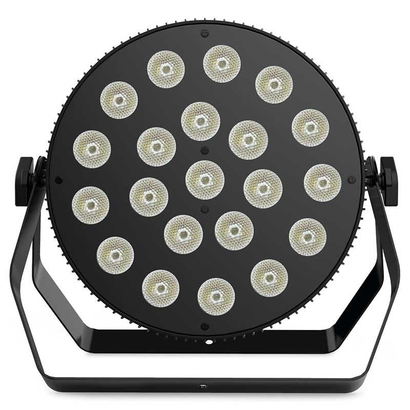 Audibax Dallas 210 Flat - Foco LED RGBW 4 in 1 Cree21 Led x 10W Total 210W - Tempo Shop