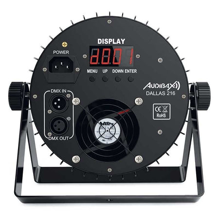 Audibax Dallas 216 - Foco Par LED 18 x 12W RBGw 4in 1 DMX Total 216W - Tempo Shop