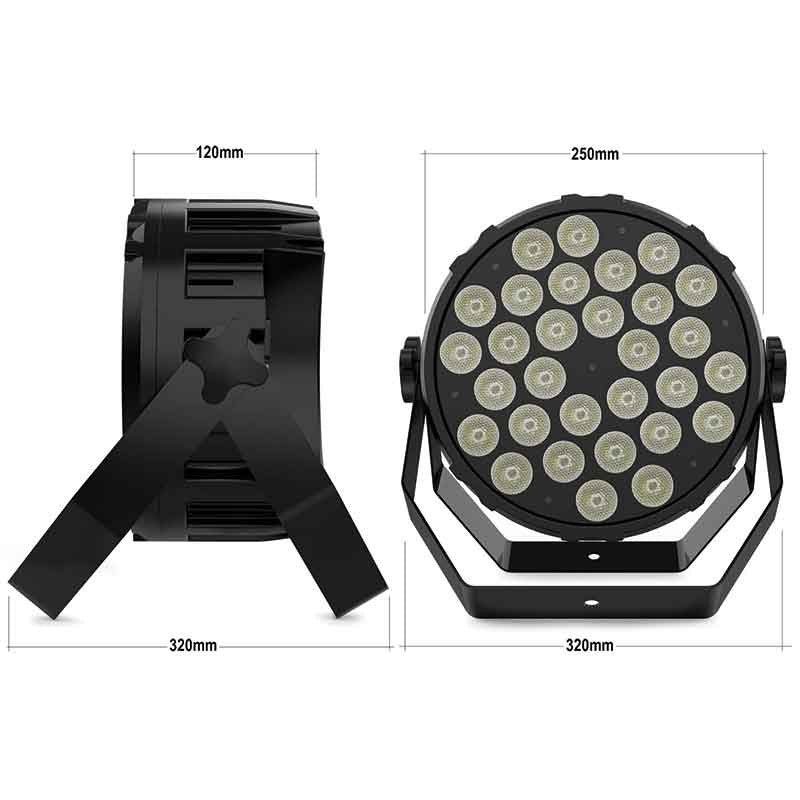 Audibax Dallas 300 - Foco Par LED 30 x 10W RBGw 4 in 1 300W DMX - Tempo Shop