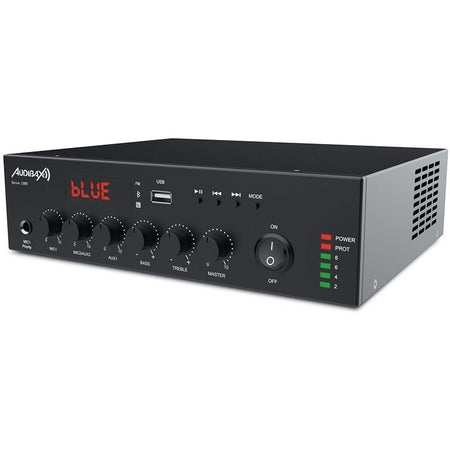 Audibax Dayton 120BT - Amplificador Línea de 100V y 4 - 16 Ω - 120W con USB, FM y Bluetooth - Tempo Shop