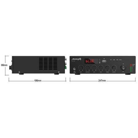 Audibax Dayton 60BT - Amplificador Línea de 100V y 4 - 16 Ω - 60W USB, FM y Bluetooth - Tempo Shop