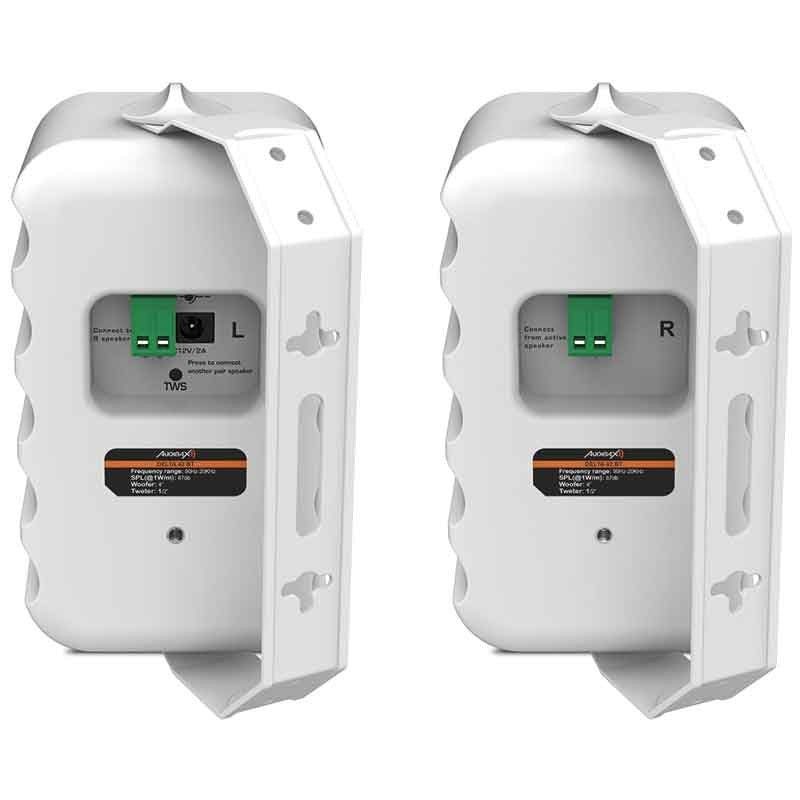 Audibax Delta 42 BT White - Pareja de Altavoces Bluetooth - Tempo Shop