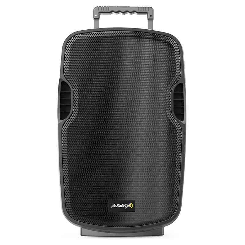 Audibax Denver 10 - Altavoz Activo PA 10 con Batería , Ruedas + 1 Micro Inalámbrico - Tempo Shop