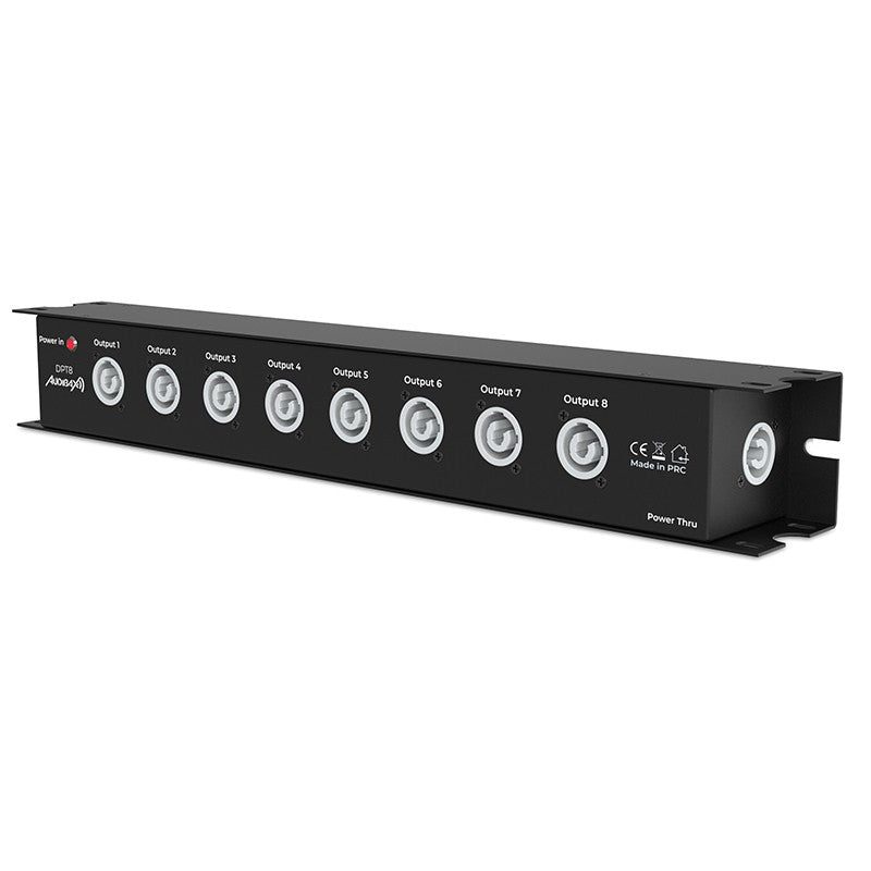 Audibax DPT8 - Distribuidor de Energía 16A con 8 Salidas PowerCON - Tempo Shop