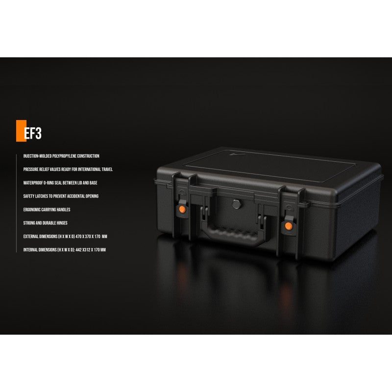 Audibax EF3-PP - Maletín multiuso con espuma troquelable y válvula de alivio de presión - Tempo Shop